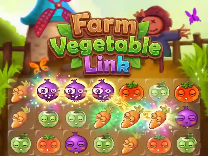 Trò chơi Farm Vegetable Link trực tuyến
