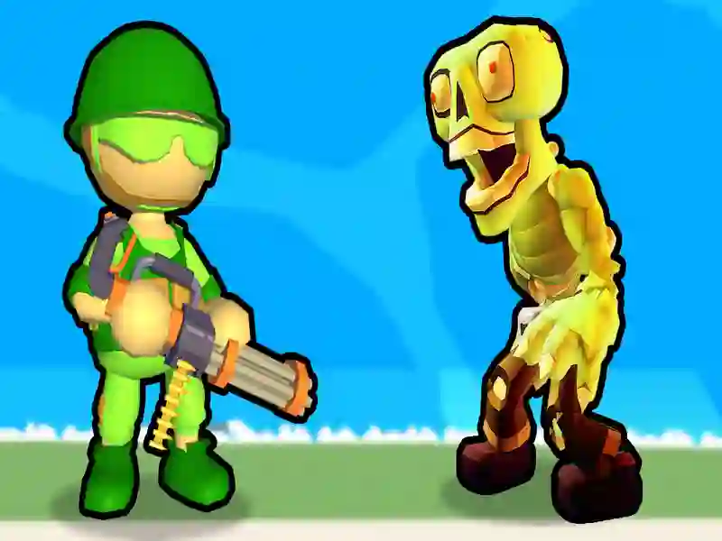 Trò chơi Phá hủy Zombie Stickman trực tuyến