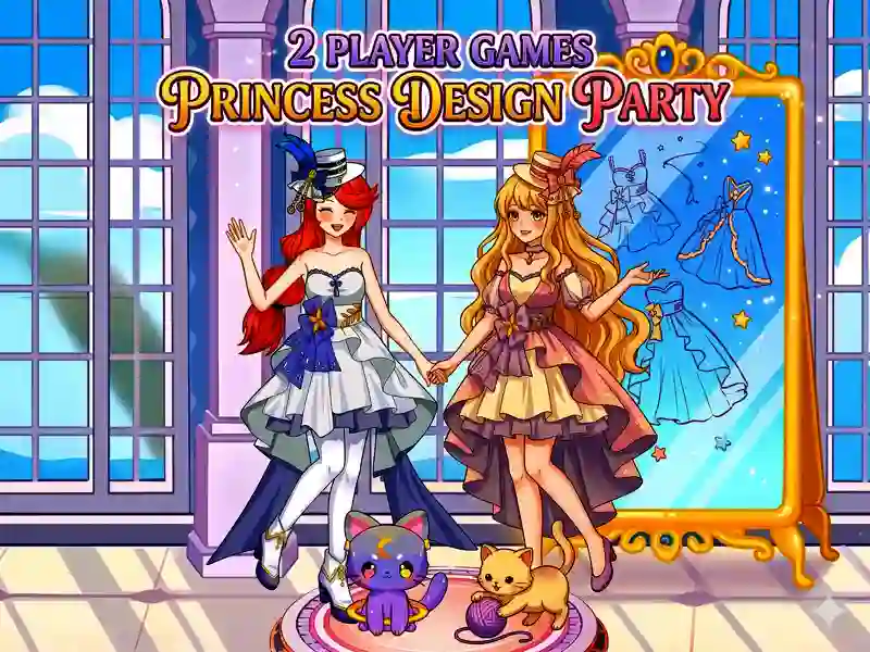 Trò chơi 2 Player Games Princess Design Party trực tuyến