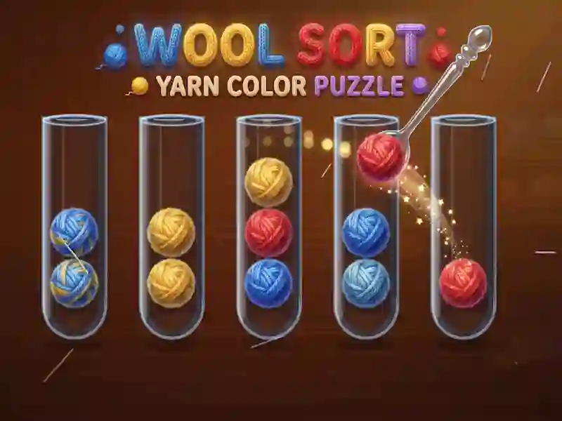 Trò chơi Wool Sort Yarn Color Puzzle trực tuyến