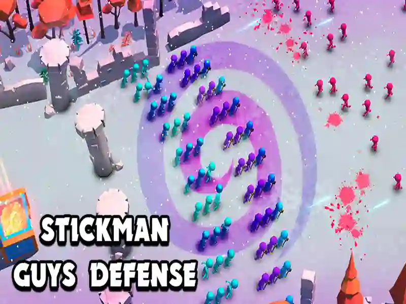Trò chơi Stickman Guys Defense trực tuyến