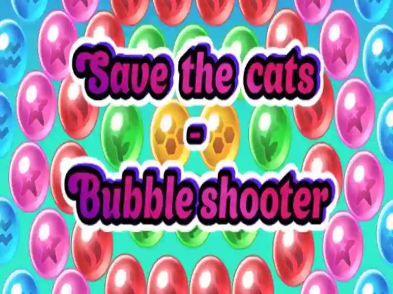Trò chơi Saving The Cat Bubble Shooter trực tuyến