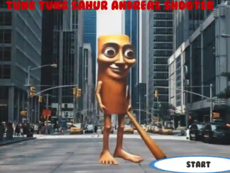 Trò chơi Tung Tung Sahur Andreas Shooter trực tuyến