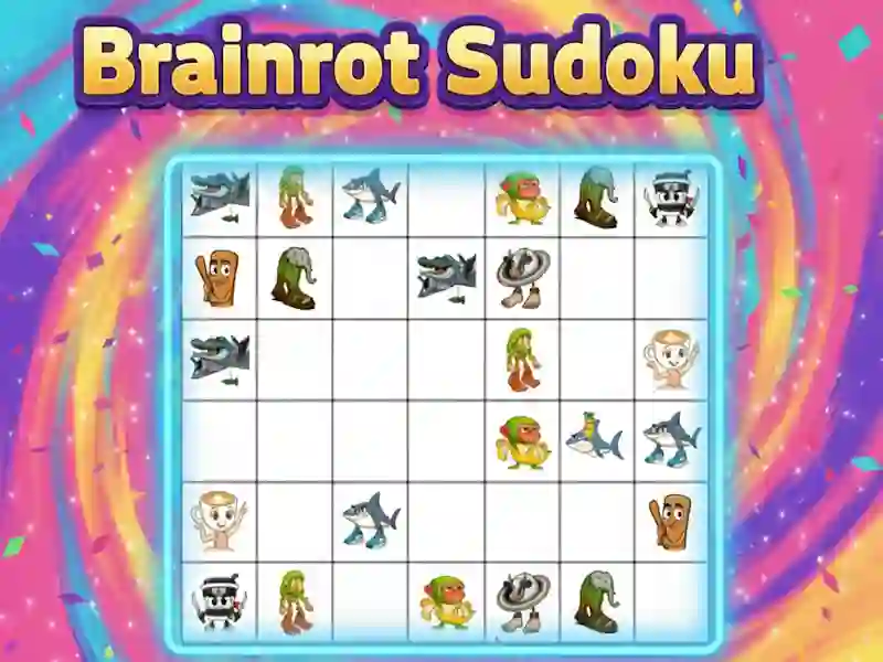 Trò chơi Brainrot Sudoku trực tuyến