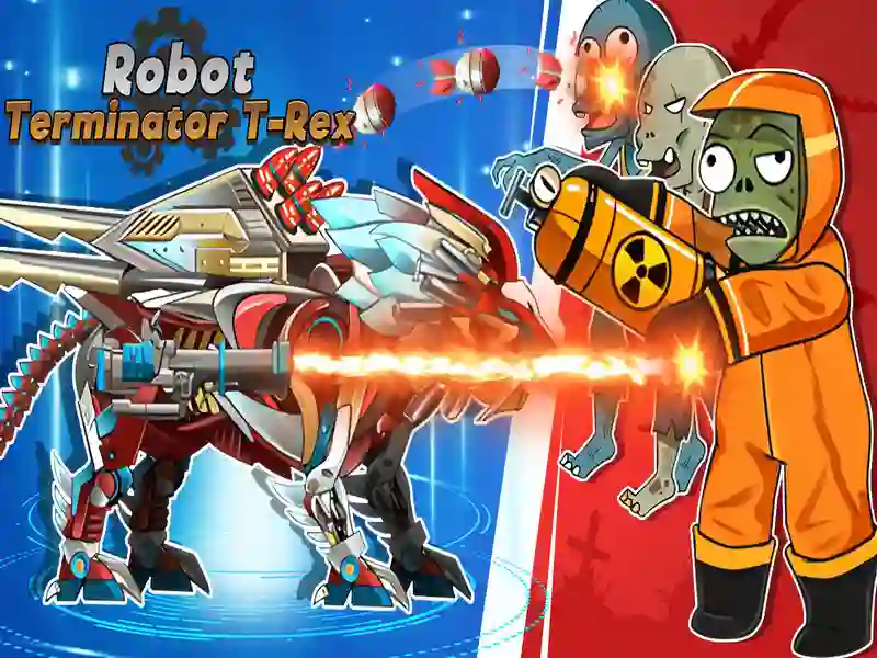 Trò chơi Robot Terminator t Rex trực tuyến