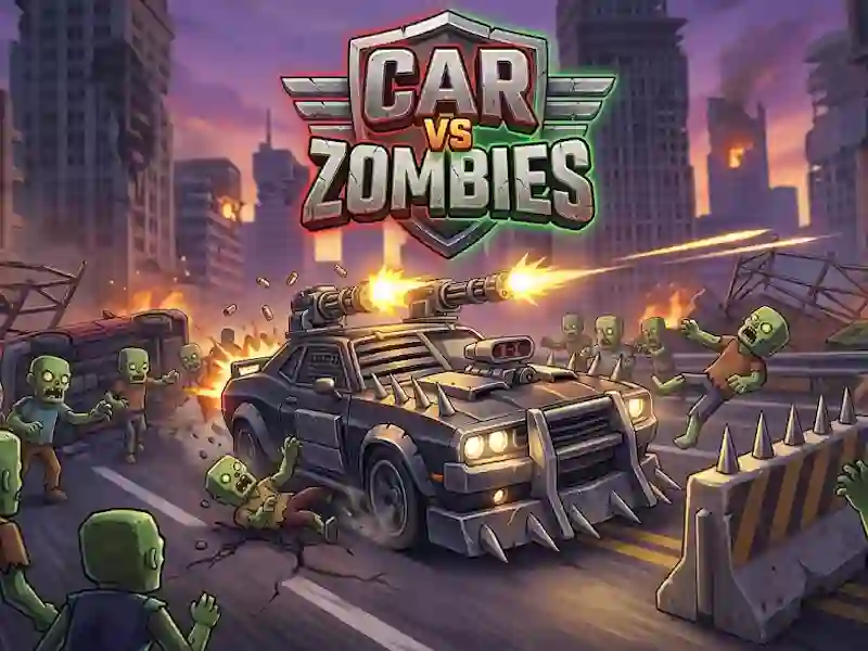 Trò chơi Car VS Zombies trực tuyến