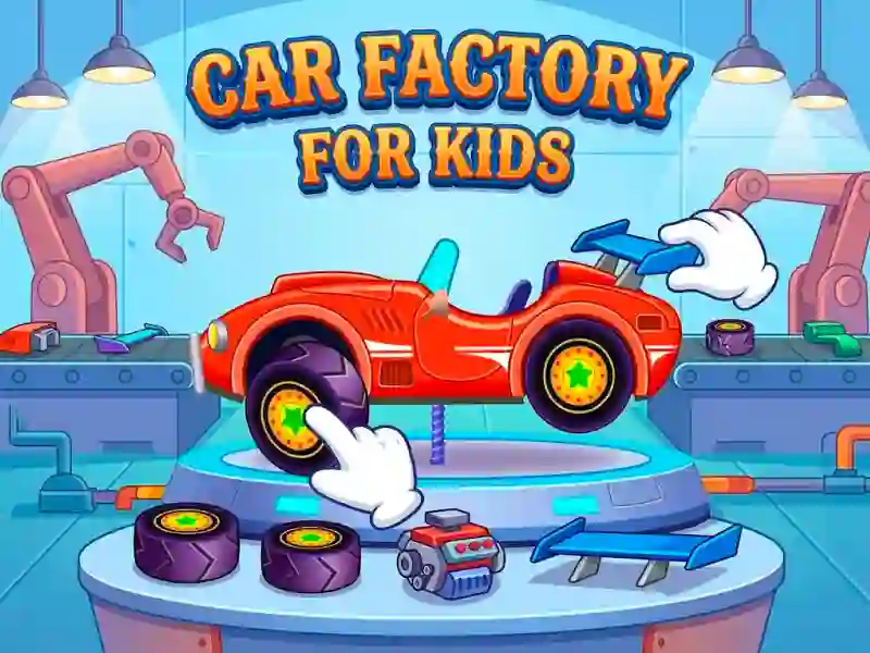 Trò chơi Car Factory For Kids trực tuyến