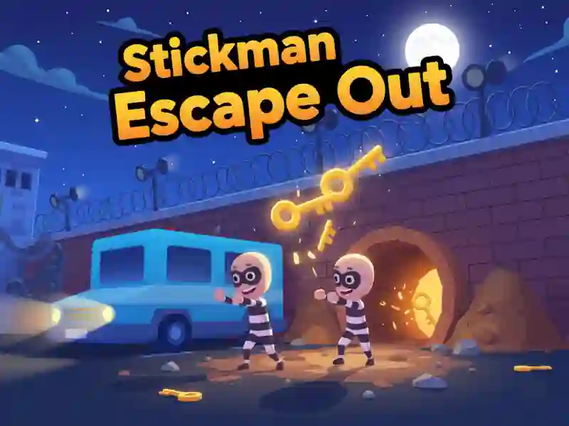 Trò chơi Stickman Thoát Ra trực tuyến