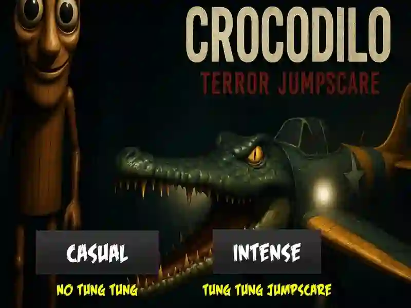 Trò chơi Bombardino crocodilo: Jumpscare khủng bố trực tuyến