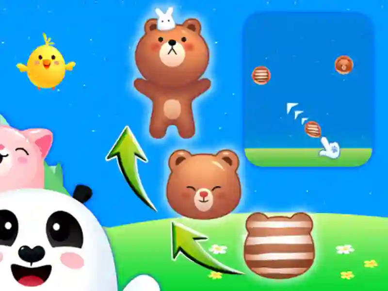 Trò chơi Hợp nhất động vật: game bắn súng bong bóng trực tuyến Trò chơi Hợp nhất động vật: game bắn súng bong bóng trực tuyến