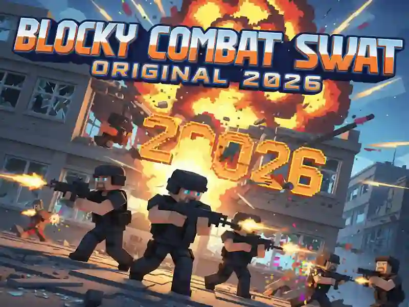 Trò chơi Blocky Combat Swat Bản gốc 2026 trực tuyến
