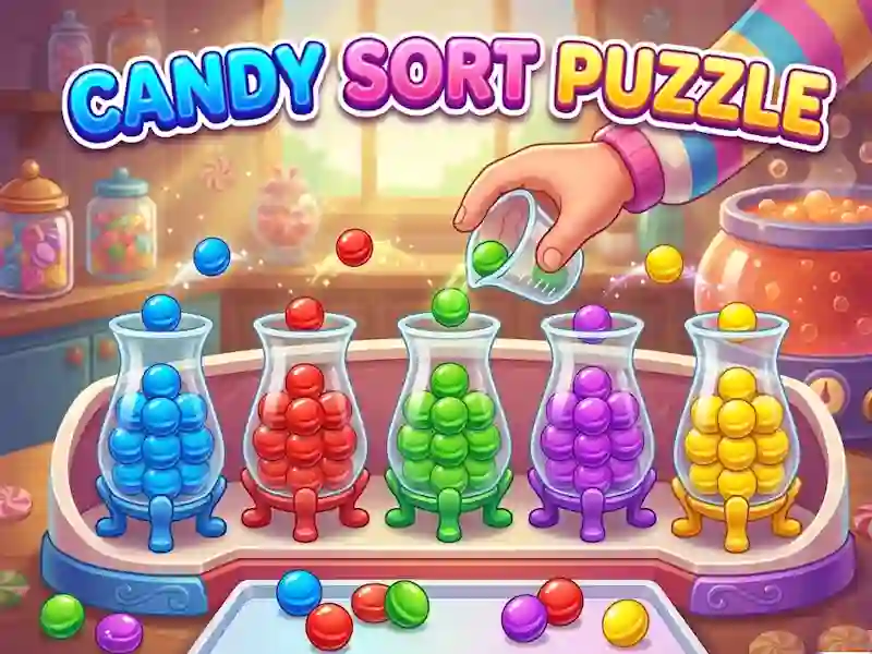 Trò chơi Candy Sort Puzzle trực tuyến