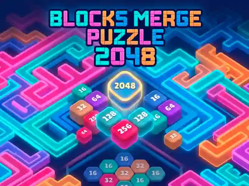 Trò chơi Blocks Merge Puzzle 2048 trực tuyến
