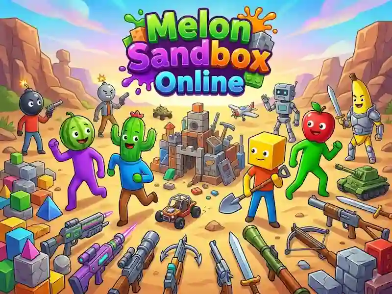 Trò chơi Melon Sandbox Online trực tuyến