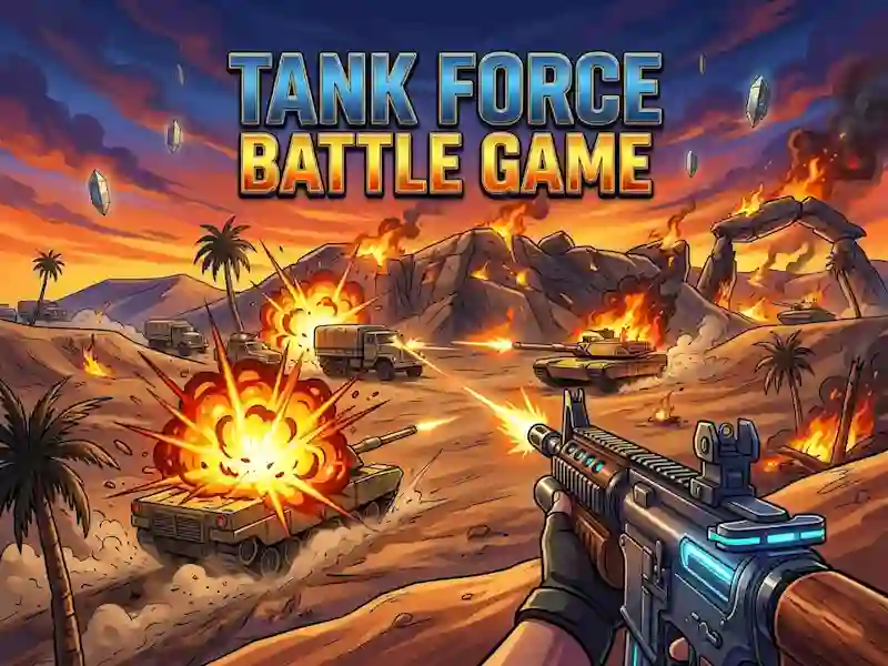 Trò chơi Tank Force Battle Game trực tuyến