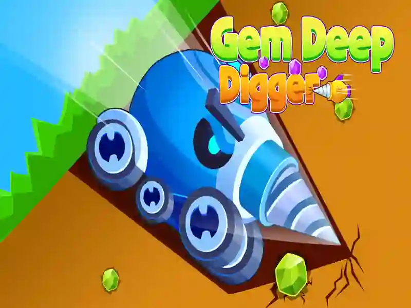 Trò chơi Gem Deep Digger trực tuyến