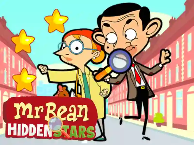 Trò chơi Mr. Bean Hidden Stars trực tuyến