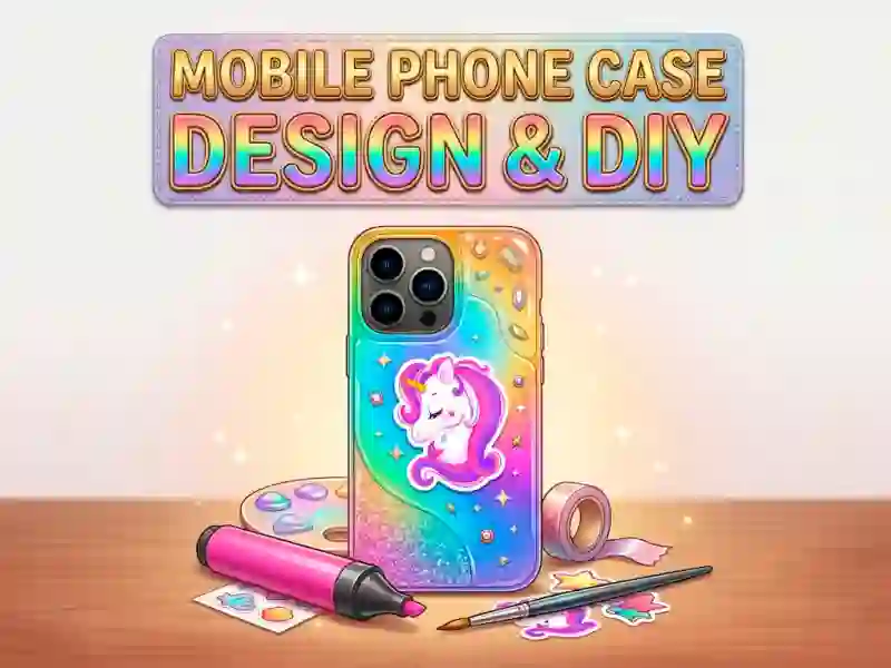 Trò chơi Mobile Phone Case Design & DIY trực tuyến