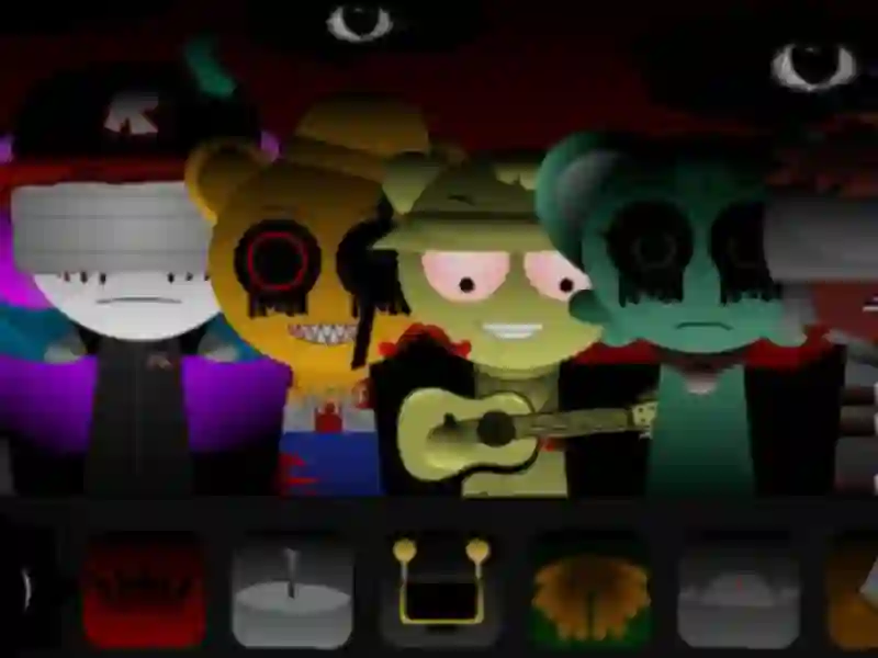 Trò chơi Sprunki đảo ngược giai đoạn 3 dứt khoát trực tuyến