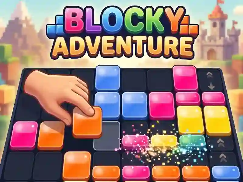 Trò chơi Blocky adventure trực tuyến