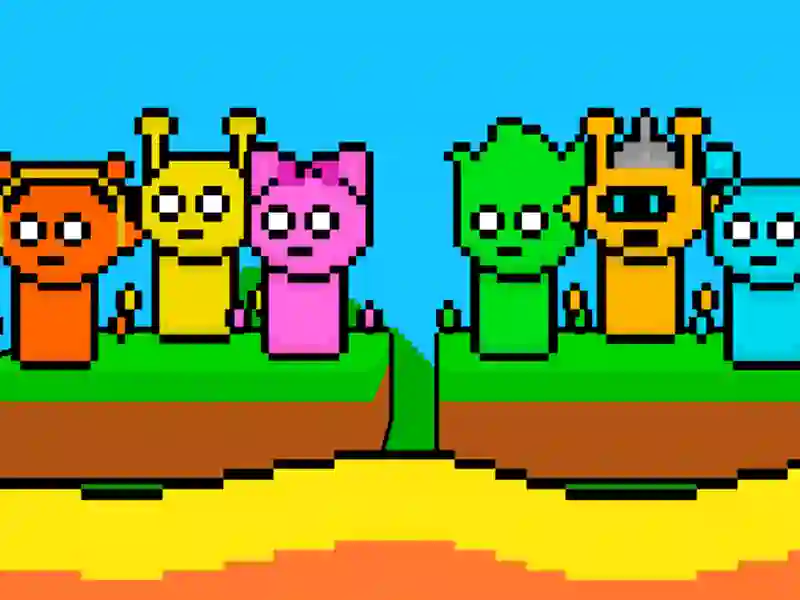 Trò chơi Sprunki Lava Escaper 2Player trực tuyến Trò chơi Sprunki Lava Escaper 2Player trực tuyến