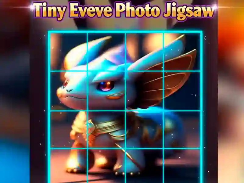 Trò chơi Ghép hình ảnh Eevee nhỏ trực tuyến