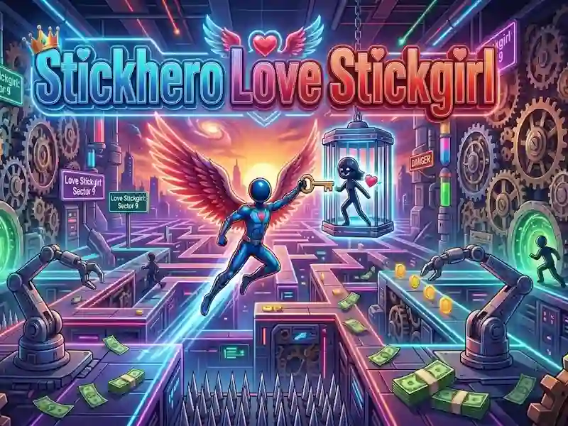 Trò chơi Stickhero tình yêu Stickgirl trực tuyến