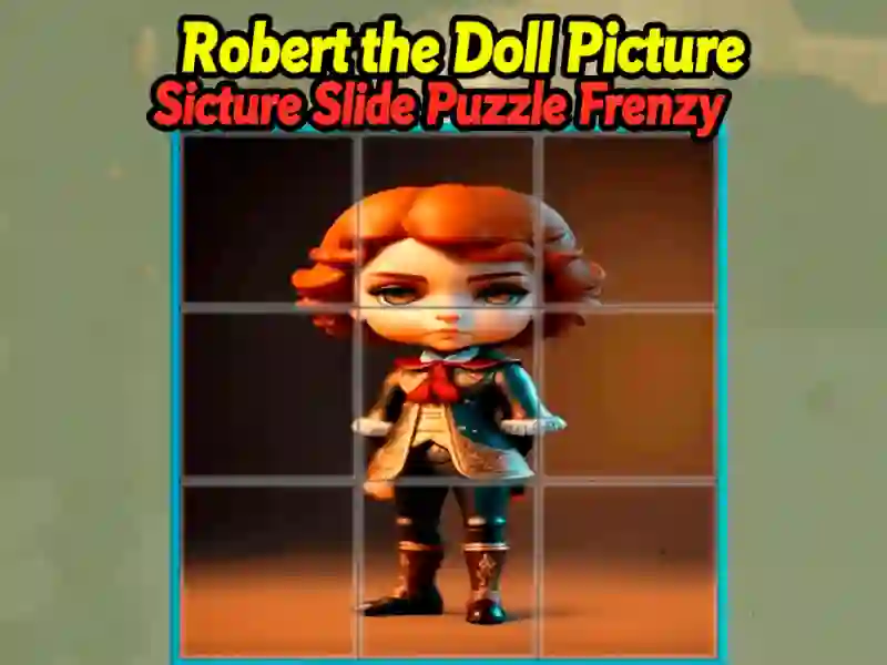 Trò chơi Robert the Doll Picture Slide Puzzle Frenzy trực tuyến