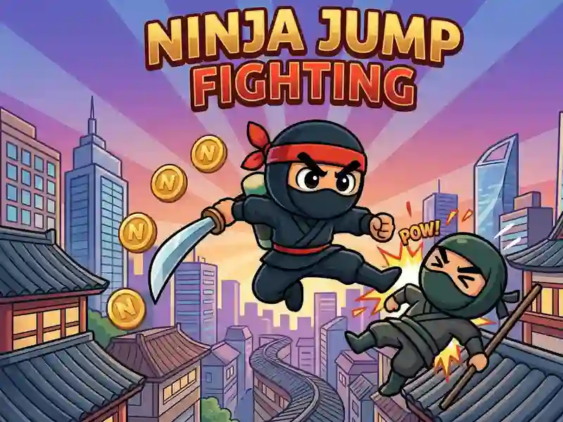 Trò chơi Ninja nhảy chiến đấu trực tuyến
