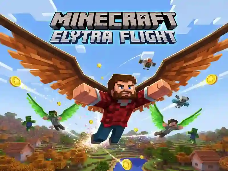 Trò chơi Minecraft: Chuyến bay Elytra trực tuyến