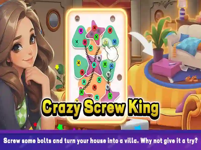 Trò chơi Crazy vít vua trực tuyến
