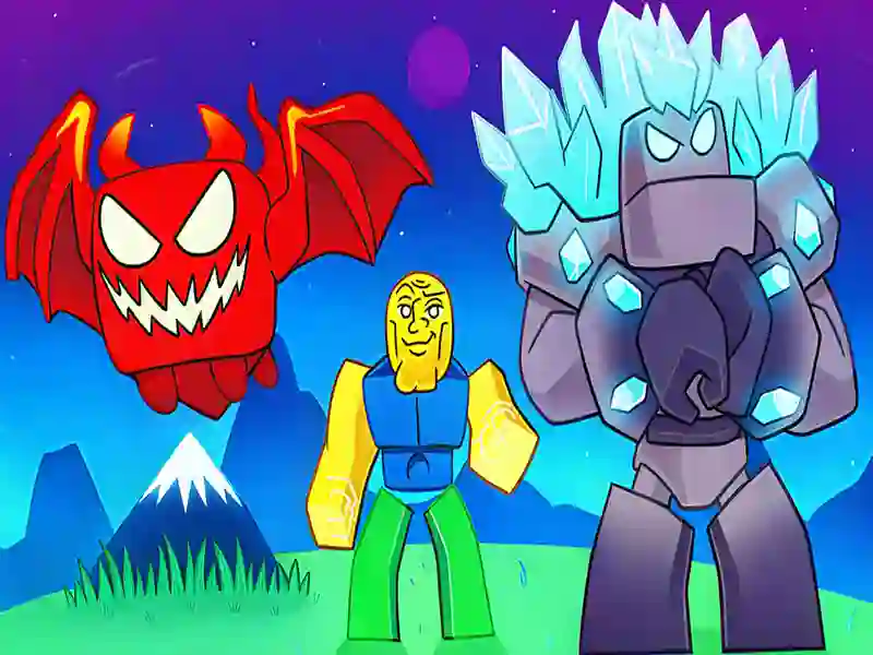 Trò chơi Obby con rồng huyền thoại trực tuyến