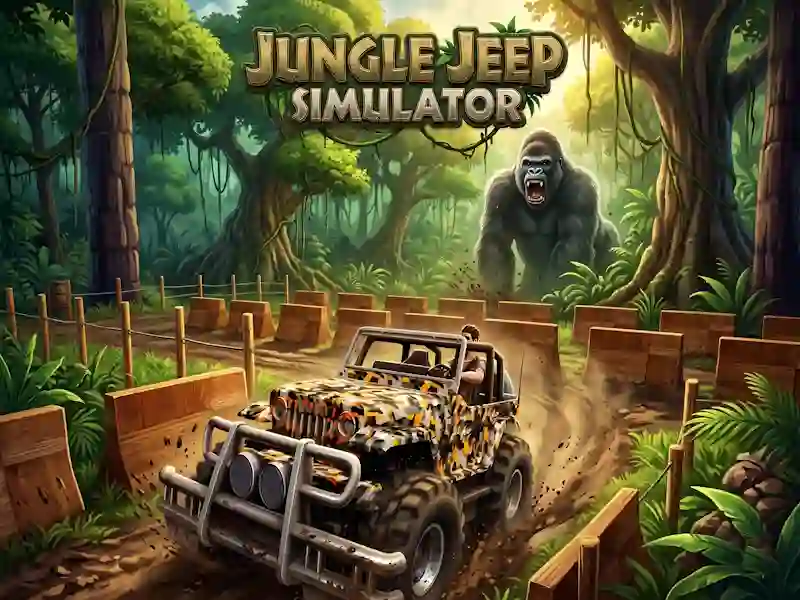 Trò chơi Jungle Jeep Simulator trực tuyến
