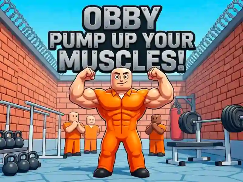 Trò chơi Obby Pump Up Your Muscles! trực tuyến