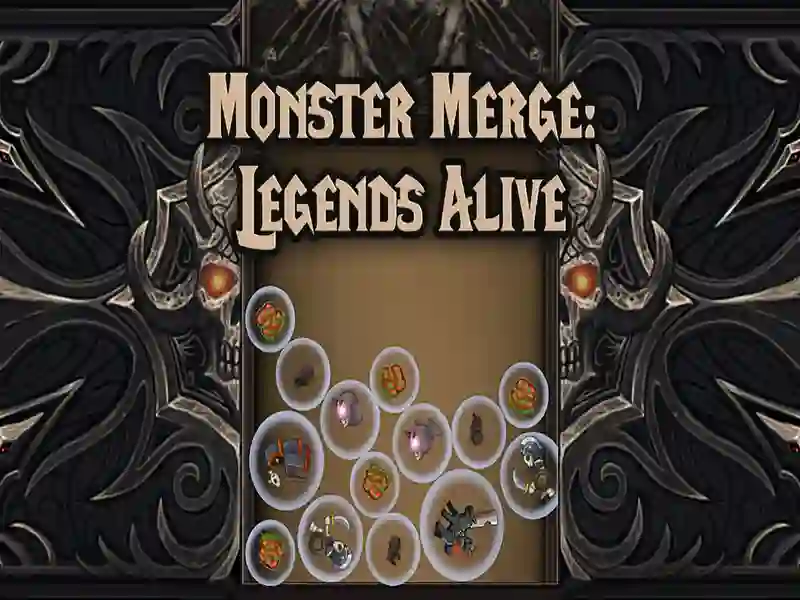 Trò chơi Monster Merge Huyền thoại còn sống trực tuyến