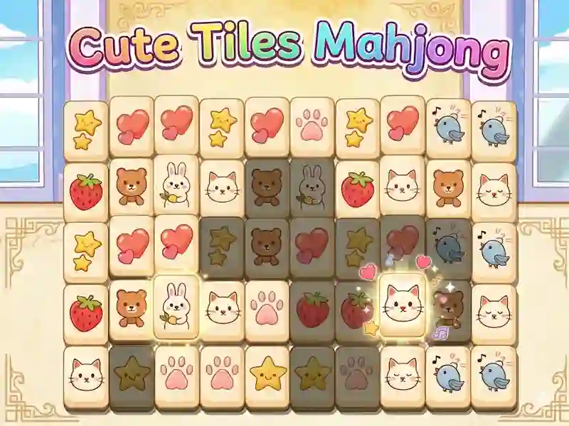 Trò chơi Cute Tiles Mahjong trực tuyến