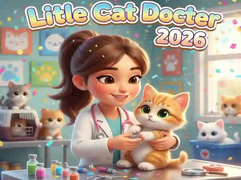 Trò chơi Little Cat Doctor trực tuyến