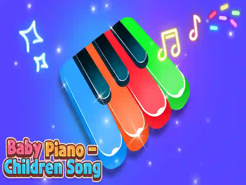 Trò chơi Bài hát trẻ em piano trẻ em trực tuyến