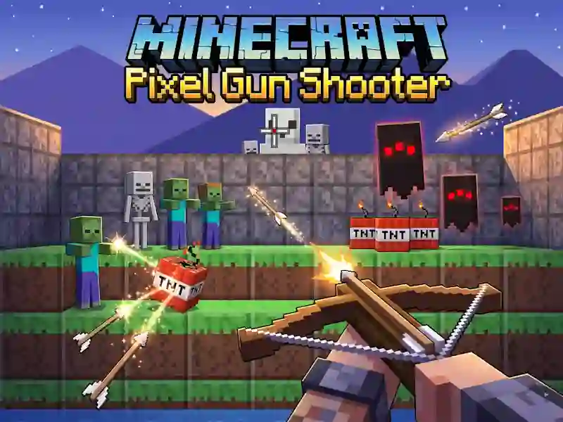 Trò chơi Minecraft Pixel Gun Shooter trực tuyến