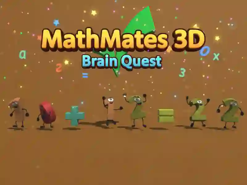 Trò chơi MathMates 3D: Nhiệm vụ trí não trực tuyến