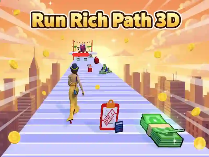 Trò chơi Chạy Rich Path 3D trực tuyến