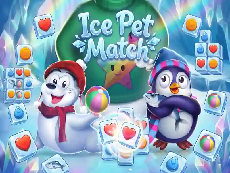 Trò chơi Ice Pet Match trực tuyến