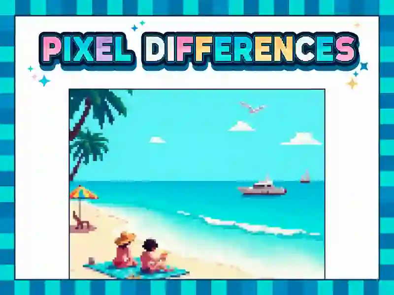 Trò chơi Sự khác biệt về pixel trực tuyến
