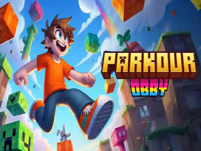 Trò chơi Parkour obby trực tuyến Trò chơi Parkour obby trực tuyến