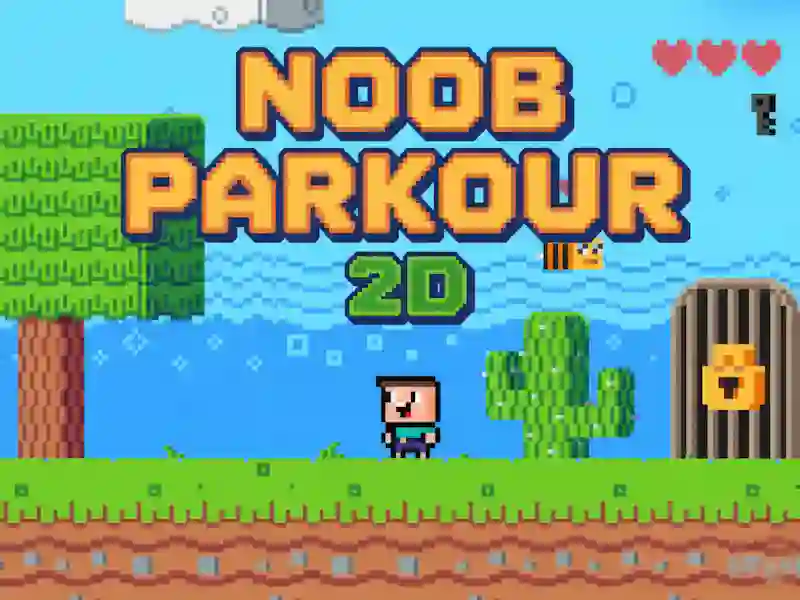 Trò chơi Noob Parkour 2D trực tuyến