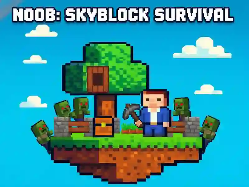 Trò chơi Noob: Skyblock Survival trực tuyến
