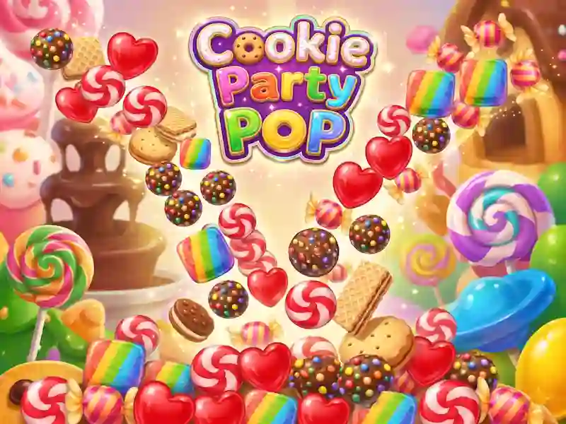 Trò chơi Cookie Party Pop trực tuyến