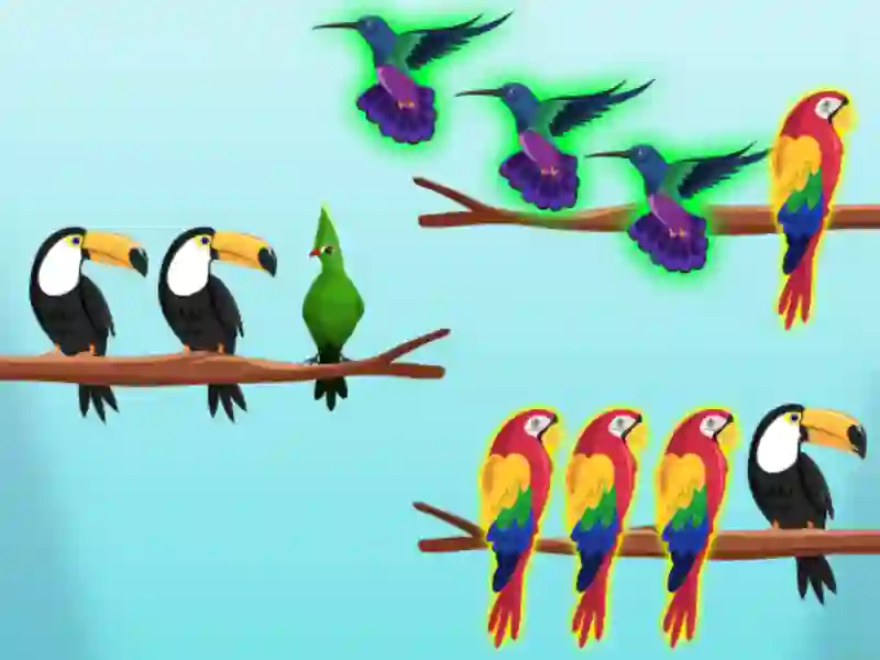 Trò chơi Thử thách phân loại chim trực tuyến