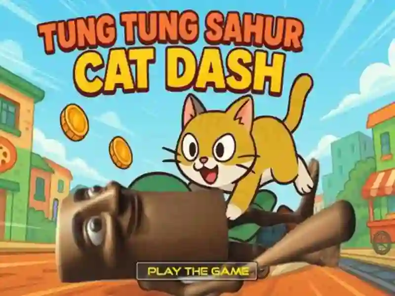 Trò chơi Tung Tung Sahur Cat Dash trực tuyến