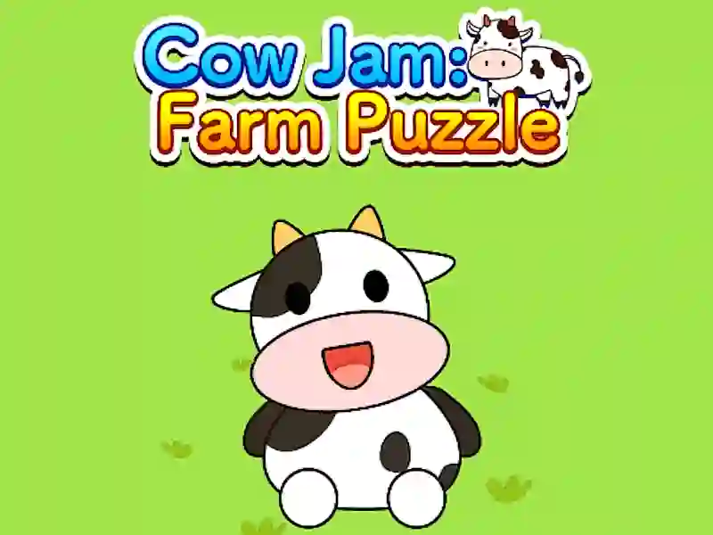 Trò chơi Cow Jam Farm puzzle trực tuyến